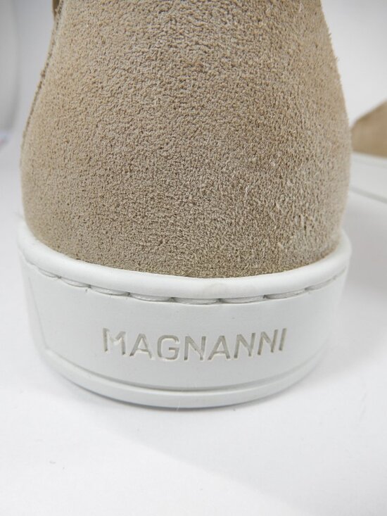 Magnanni Lawford Venetian Slip On Loafers Men\'s Size 10 Tierra Beige Suede NEW main image 5